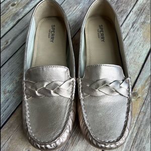 Sperry Women's Gold Loafers